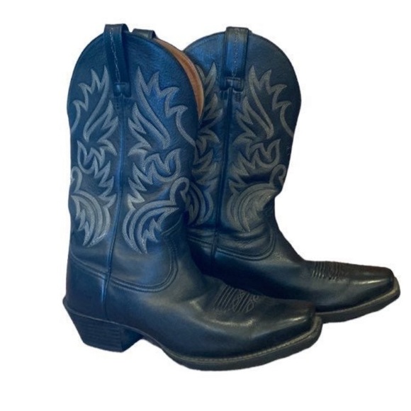Ariat Other - Men's Ariat Black Square Square Toe Boots Size 9.5